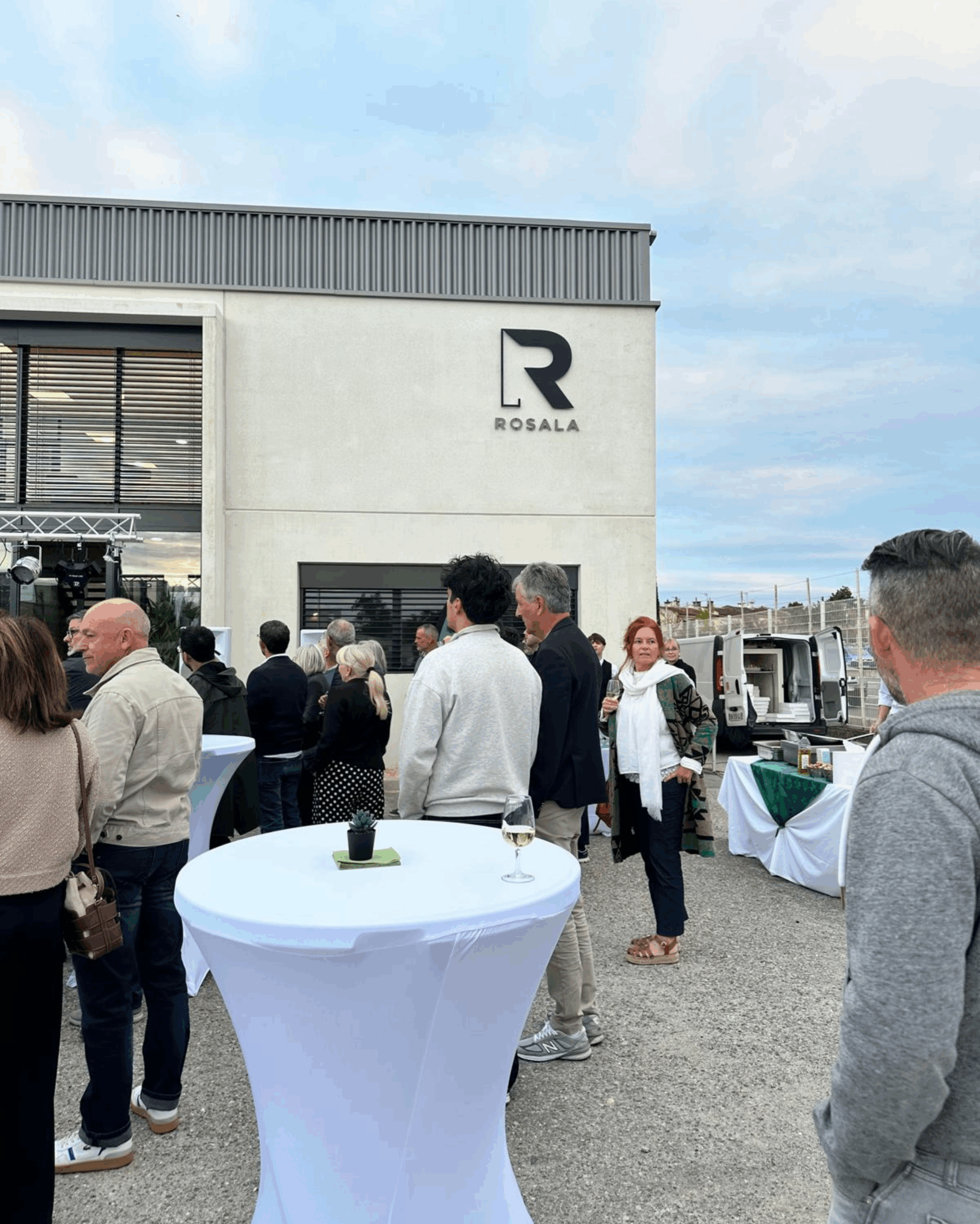 Photo de l'inauguration Rosala
