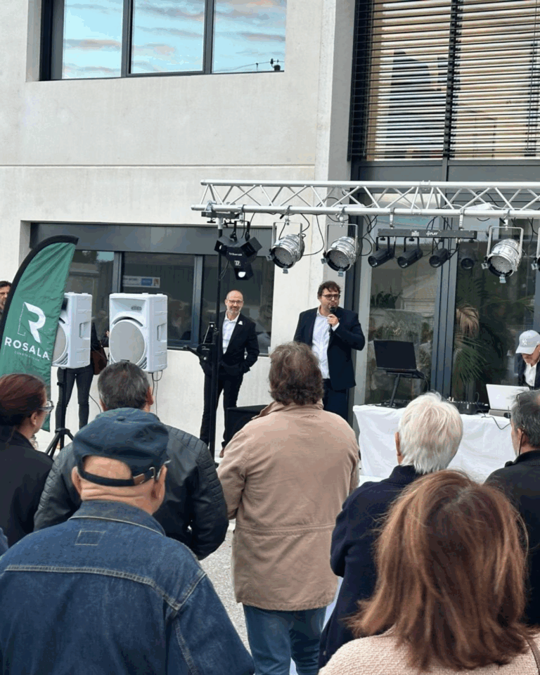 Photo de l'inauguration Rosala